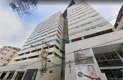 Sala comercial a venda com garagem no edifício wle - centro