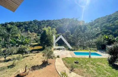 Chácara com 2 dormitórios à venda, 3600 m² por r$ 749.000,00 - albuquerque - teresópolis/rj