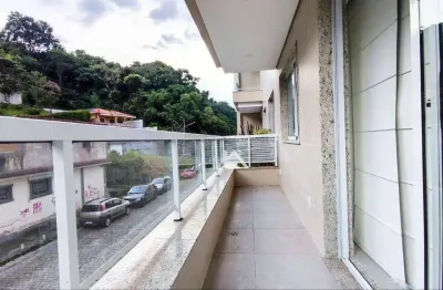 Apartamento com 2 dormitórios à venda, 66 m² por r$ 529.000 - agriões - teresópolis/rj