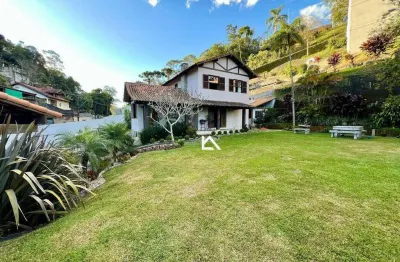 Casa com 4 dormitórios à venda, 370 m² por r$ 1.790.000,00 - panorama - teresópolis/rj