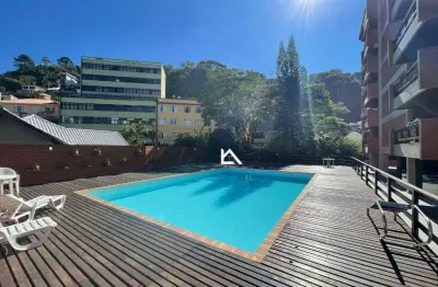 Apartamento à venda, 120 m² por r$ 730.000,00 - agriões - teresópolis/rj