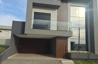 Lindo sobrado com 3 suítes piscina e espaço gourmet no condomínio moradas do vale, zona sul de londrina