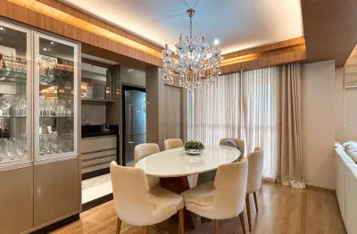 Ed solar  mirador apartamento a venda decorado 2 vagas de garagens