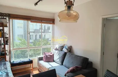 Venda- apartamento com 2 dormitórios a 1 quadra do shopping higienópolis – iluminado e bem localiza