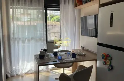 Studio/loft  para locação, 27m²  com vaga de garagem e lazer completo no bairro das perdizes, são p