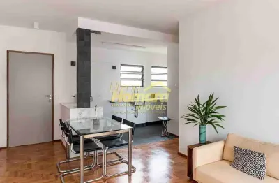 Apartamento reformado à venda, 48m² área úitl, 1 quarto, 1 banheiro, consolação, são paulo- sp
