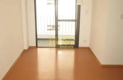 Apartamento para locação, 55m² área útil, 2 quartos, 1 banheiro e 1 vaga de garagem, na santa cecíl
