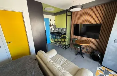 Studio totalmente decorado para venda e locação, santa cecilia, higienópolis, são paulo, sp