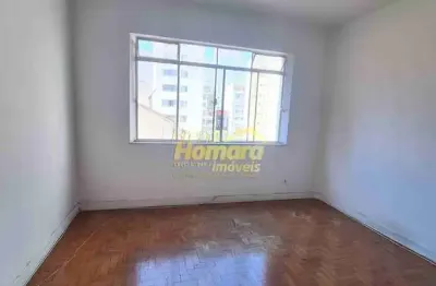 Apartamento para locação, 58m² área útil, 1 quarto, banheiro, cozinha e área de serviço, na santa c