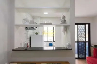 Apartamento para locação de 35 m² com 1 suíte e vaga de garagem no bairro da santa cecília, são pau