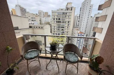Apartamento à venda de 116 m² com 3 dormitórios e vaga no bairro de higienópolis, são paulo, sp