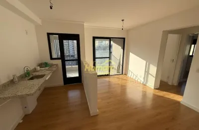 Apartamento de 60 m² à venda,2 dormitórios sendo 1 suíte com 1 vaga, prédio novo em santa cecília e