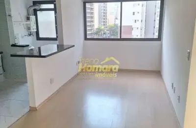 Apartamento padrão para locação de 40 m² com vaga de garagem no bairro da consolação, são paulo, sp