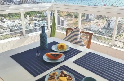 Apartamento de 3 quartos com vista definitiva para o mar ! oportunidade !