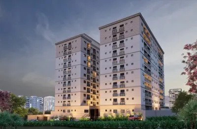 2 dormitórios com varanda, vaga e lazer completo em frente ao senai são caetano