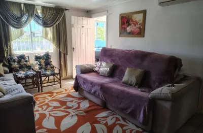 Casa mobiliada, á venda no residencial pinheiro, 2 dormitórios, vaga de garagem,