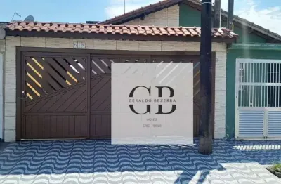 Casa com 2 dormitórios à venda por r$ 260.000,00 - jardim praia grande - mongaguá/sp