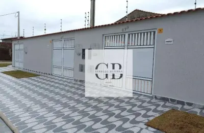 Casa com 2 dormitórios à venda por r$ 320.000 - plataforma - mongaguá/sp