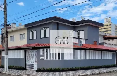 Sobrado com 4 dormitórios à venda por r$ 750.000,00 - ocian - praia grande/sp