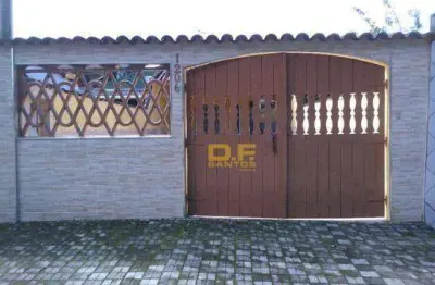 Casa com 2 dormitórios à venda, 96 m² por r$ 235.000,00 - balneário itaguaí - mongaguá/sp