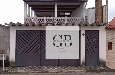 Sobrado com 3 dormitórios à venda, 70 m² por r$ 290.000,00 - jardim praia grande - mongaguá/sp