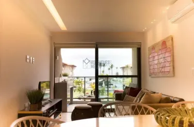 Flat  73 m2 - 2 quartos - muro alto  -  la fleur polinésia residence & resort
