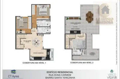 Cobertura com 2 quartos à venda na Santa Terezinha, Belo Horizonte 