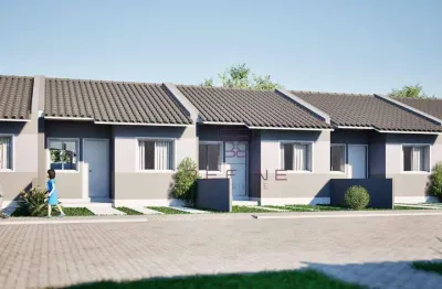 Casa com subsidio de r$20.000,00 -  2 dormitórios à venda, 43 m² por r$ 204.900 - são luiz - gravataí/rs