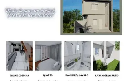 Sobrado à venda, 53 m² por r$ 249.900,00 - dona mercedes - gravataí/rs