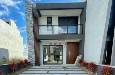 Sobrado à venda, 127 m² por r$ 800.000,00 - condomínio central square - gravataí/rs