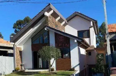 Sobrado à venda, 263 m² por r$ 2.535.000,00 - condomínio cyrela landscape seminário - gravataí/rs
