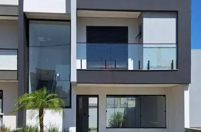 Sobrado com 3 dormitórios à venda, 140 m² por r$ 898.000,00 - condomínio central square - gravataí/rs