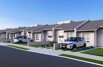 Casa com 2 dormitórios à venda, 48 m² por r$ 252.000 - sítio sobrado - gravataí/rs