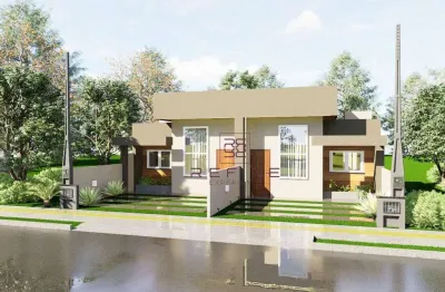 Casa com 3 dormitórios à venda, 80 m² por r$ 490.000 - bom sucesso - gravataí/rs