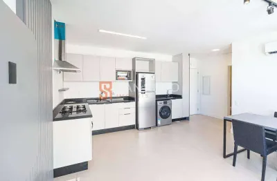 Apartamento com 1 quarto à venda na avenida marinheiro max schramm, 2701, estreito, florianópolis, 42 m2 por r$ 829.000