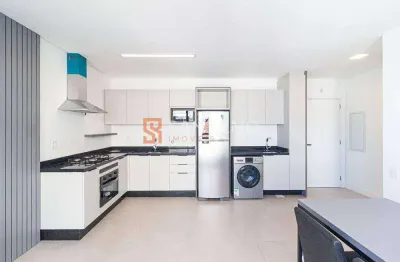 Apartamento com 1 quarto à venda na avenida marinheiro max schramm, 2701, estreito, florianópolis, 42 m2 por r$ 829.000