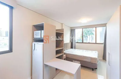 Flat com 1 quarto para alugar na rua joão de deus machado, 110, trindade, florianópolis, 25 m2 por r$ 3.830