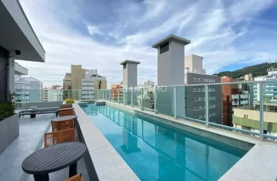 Apartamento com 1 quarto para alugar na rua santo inácio de loyola, 135, centro, florianópolis, 45 m2 por r$ 4.200