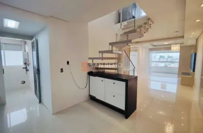 Cobertura com 3 quartos para alugar na rua afonso pena, 1125, estreito, florianópolis, 174 m2 por r$ 7.200
