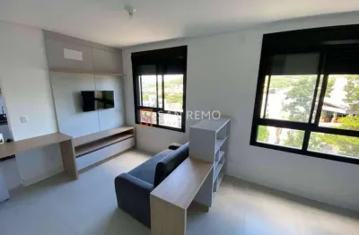 Apartamento com 1 quarto para alugar na rua das acácias, 26, carvoeira, florianópolis, 35 m2 por r$ 3.000