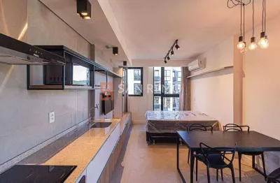 Apartamento com 1 quarto para alugar na Rua Professora Maria Flora Pausewang, 137, Trindade, Florianópolis, 32 m2 por R$ 4.500