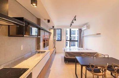 Apartamento com 1 quarto para alugar na rua professora maria flora pausewang, 137, trindade, florianópolis, 31 m2 por r$ 3.900