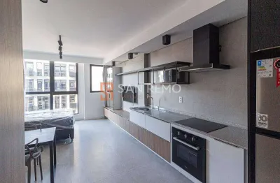 Apartamento com 1 quarto para alugar na rua professora maria flora pausewang, 137, trindade, florianópolis, 35 m2 por r$ 4.200