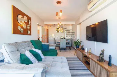 Cobertura com 3 quartos para alugar na rua irmãos vieira, 286, campinas, são josé, 175 m2 por r$ 8.500