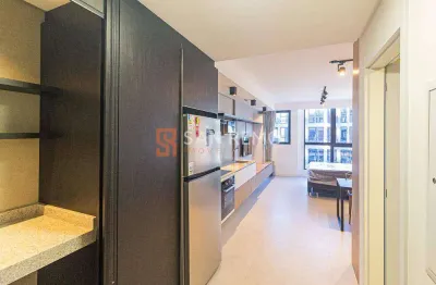 Apartamento com 1 quarto para alugar na rua professora maria flora pausewang, 137, trindade, florianópolis, 35 m2 por r$ 4.200