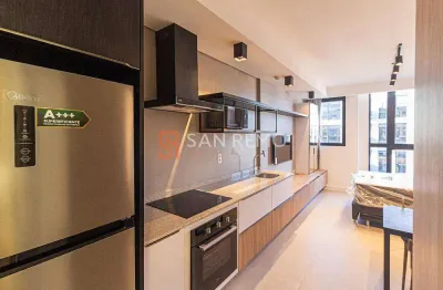 Apartamento com 1 quarto para alugar na rua professora maria flora pausewang, 137, trindade, florianópolis, 31 m2 por r$ 3.900