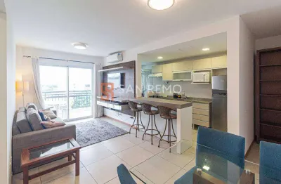 Apartamento com 2 quartos para alugar na rua joão meirelles, 1451, abraão, florianópolis, 78 m2 por r$ 4.500