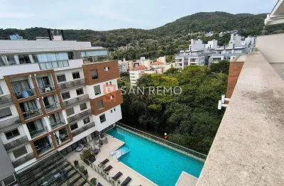 Cobertura com 2 quartos à venda na rua joão pio duarte silva, 1630, córrego grande, florianópolis, 110 m2 por r$ 1.950.000