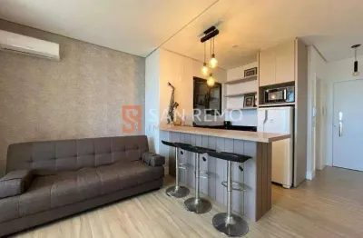 Apartamento com 1 quarto para alugar na rua joão pio duarte silva, 1350, córrego grande, florianópolis, 34 m2 por r$ 3.300