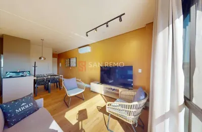 Apartamento com 1 quarto para alugar na rua joão pio duarte silva, 1350, córrego grande, florianópolis, 40 m2 por r$ 4.100